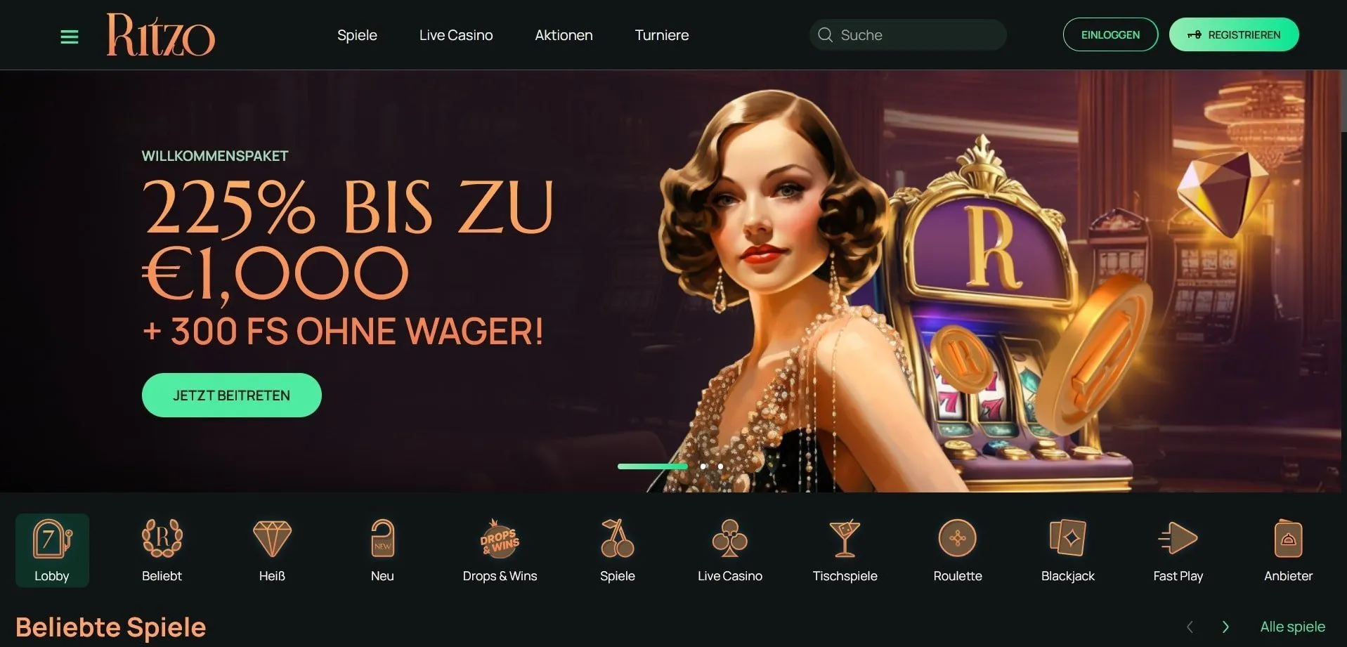 Ritzo Casino Ritzo Startseite